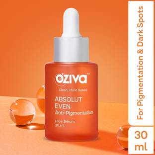 OZiva Absolut Even Anti-Pigmentation Face Serum (with Phyto Niacinamide, Phyto Alpha Arbutin, Aloe Vera & Rosemary) for Hyperpigmentation & Dark Spot Correction