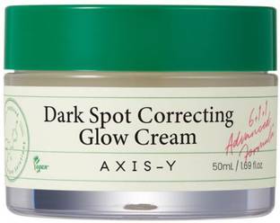 AXIS-Y Dark Spot Correcting Glow Cream | 2% Alpha-Arbutin + 5% Niacinamide Face Moisturizer for Men & Women