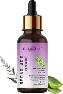 ELIBLISS Hyaluronic Acid Anti-Ageing Face Serum with Pro Retinol for Fine Lines,Wrinkle