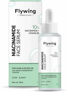flywing 10% Niacinamide Face Serum for Active Acne, Acne Marks & Blemishes skin