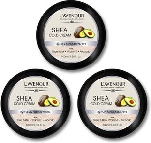 L'avenour Shea Cold Cream with Vitamin E & Avocado Oil For Deep Hydration & Dry Skin
