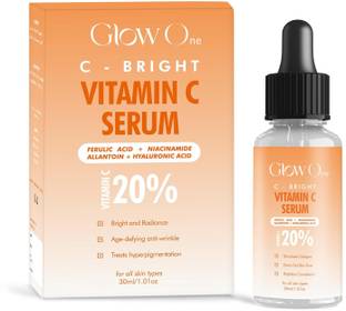 Glowone 20% Vitamin C Serum With Niacinamide & Hyaluronic Acid for Skin Brightening