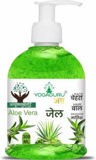 YOGAGURU MANTR 99% Pure Aloe Vera Gel 300ml