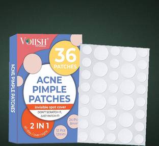 VOIISH Acne Pimple Patch for Face Waterproof Absorbs Pimple Overnight and Reduces