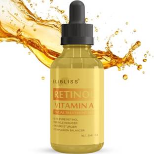ELIBLISS Vitamin A Retinol Serum for Acne, Dark Spots, Smooth & Revitalize Skin