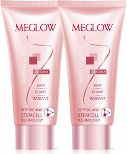 meglow Anti-Aging Face Cream with Peptides, Passion Fruit, Grapes & Cocoa Butter