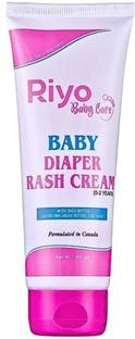 Riyo Herbs Baby Diaper Rash Cream With Shea Butter, Vitamin E, Protect From Diaper Rashes