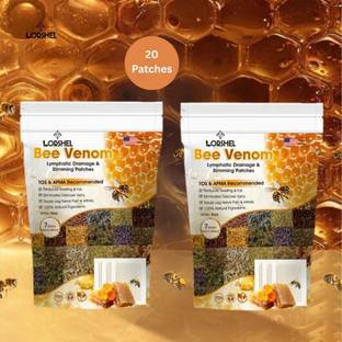 LORSHEL Bee Venom Foot Patches Detoxification Patches Patch Kit