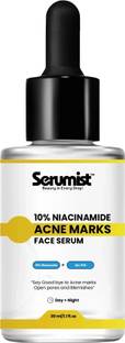 serumist 10% Niacinamide Serum with Zinc PCA – Reduces Acne Marks | Minimizes Pores | Balances Oil | Soothes Skin & Improves Texture for a Clearer Complexion