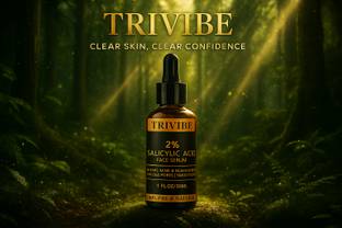 TRIVIBE Advanced Salicylic Acid Face Serum for Clear Skin & Breakout Control
