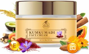 Skiura Kumkumadi Face Cream (Enriched Kumkuma, Sandalwood, Manjistha, Turmeric, Lotus, Yastimadhu, Ushira)