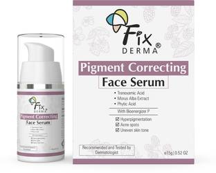 Fixderma Pigment Correcting Serum, Melasma, Hyperpigmentation, Acne Face Serum for Men & Women