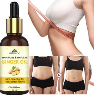 INTIMIFY Ginger Essential Oil Fat loss toner Massage Oil