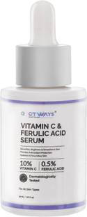 QTWAYS 10% VITAMIN C & 0.5% FERULIC ACID SERUM