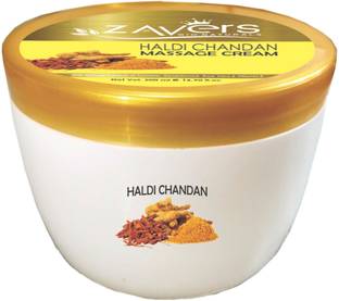 Zavers Haldi Chandan Massage Cream For Rejuvenation with Turmeric & Sandalwood