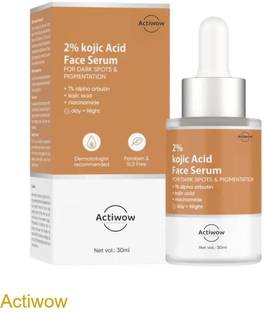 ACTIWOW 2% Kojic Face Serum For Dull Skin & Uneven Tone