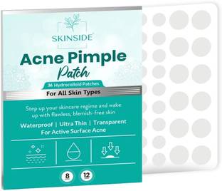 Skinside Acne Pimple Patches for Face Pimples | 72 Patches