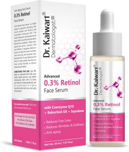 Dr. Kaiwart 0.3% Retinol Face Serum for Anti-Aging, Fine Lines, Wrinkles & Youthful Skin
