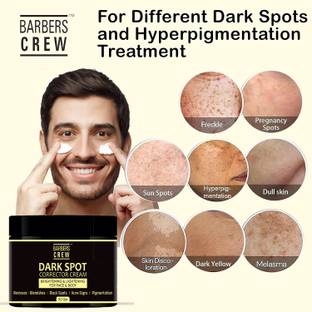 Barbers Crew Dark Spot Remover Cream, Pimple Marks, Acne Scar, Pigmentation & Blemish Removal For Men-