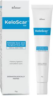 Brinton Keloscar Gel | Surgical Scar Gel for All Skin Types | Lightens and Softens Scars | Dermatologically Tested | Protects Skin, Retains Skin's Moisture, Stimulates Skin Regeneration