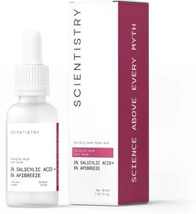 Scientistry 2% Salicylic Serum Powered With 5% Apibreeze | For Oily Acne Prone Skin |