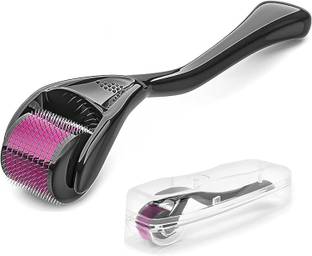 AARADHYAM Gold Mask 0.5mm Derma Roller Beard Activator & Hair Regrowth Micro Needling
