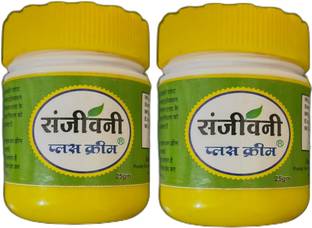 SANJEEVANI AUSHDHIY Antifungal Sanjeevani plus cream pack 2