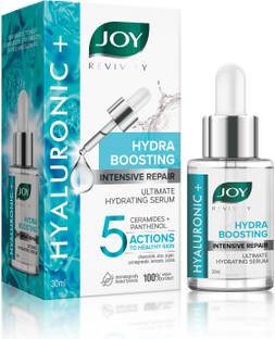Joy Revivify Hyaluronic+Hydra Boosting Intensive Repair Ultimate Hydrating Serum | With Ceramides+Panthenol Face Serum
