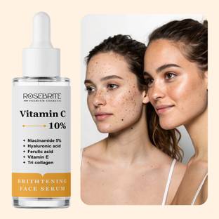 RoseBrite Daily Use Vitamin C Serum – Helps Lift Sagging Skin, Diminish Wrinkles & Improve Elasticity