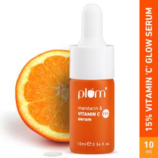 Plum 15% Vitamin C Glow Boost & Dark Spot Fading Serum|Visibly Glowing Skin in 2 weeks|All Skin Types