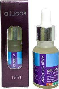 ALLUCOS Anti Aging Serum - Reduce Wrinkles, Fine Lines, Dark Spots - Hydrating & Firming Face Serum for Youthful | Men and Women | Sulphate & Paraben-free