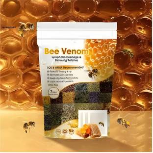 BRALCON bee venom foot patches, Detoxify Stress Relief Bee Venom Foot Patches Solution, foot patch