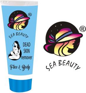 sea beauty Dead Skin remover, Skin Exfoliate gel For Smooth and Soft Skin , get Tan Free Skin [Pack of 1,100ml Tube]