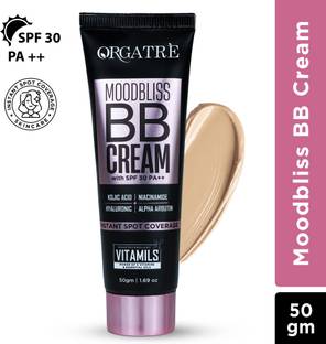 Orgatre BB Cream White Beam 125, Instant Spot Coverage - Light Makeup Glow Foundation with SPF 30 PA++