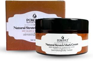 Pokonut Herbal All Natural Stretch Marks toner Repair Stretchmarks And Scars 50g