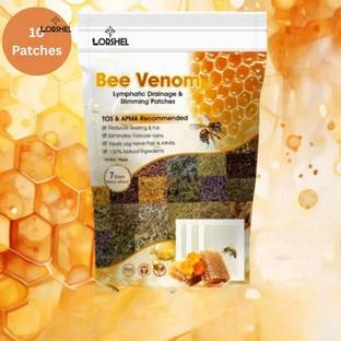 LORSHEL Bee Venom Foot Patches Cleansing Toxin Remover Foot Pads for Skin Revitalization