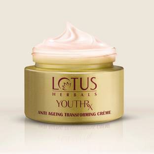 LOTUS HERBALS YouthRx Anti Ageing Transforming Face Cream SPF 25 and PA+++ | Reduce Dark Spots and Blemishes| Preservative Free |Suitable For Oily, Dry & Combination Skin| For Women and Men