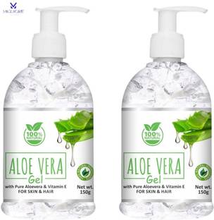 Kenkoderm Aloe Vera Hair Gel with Gentle Hold and Deep Skin Hydration