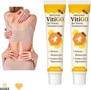 GOIEZ Vitiligo Bee Venom Skin Healing Cream For Face Use – Pack Of 2