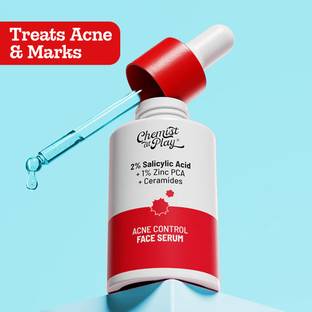 Chemist at Play 2% Salicylic Acid Face Serum - Treats Acne, Fades Acne Mark, Controls Excess Oil