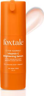 Foxtale 15% Vitamin C Face Serum With L-Ascorbic Acid & Vit E For Glowing Bright Skin