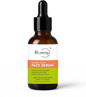 Dr. Sunray Spotless Glow Face Serum 30ml | Reduces Spots & Marks, Improves Skin Tone, Boosts Natural Glow | With Niacinamide, Vitamin C, Vitamin E & Hyaluronic Acid