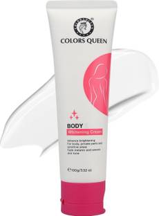 COLORS QUEEN Body & Private Parts Whitening Cream Enriched with Niacinamide & Hyaluronic Acid