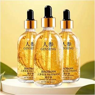 Viserys Ginseng Polypeptide Anti-Ageing Essence, Ginseng Extract Anti Wrinkle Serum, Ginseng Serum, Ginseng Gold Korean Anti Aging Essential Oil Face Moisturizer Reduce Fine Lines (Pack Of 3)