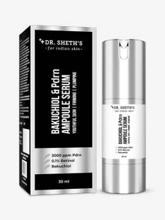 Dr. Sheth's Bakuchiol & Pdrn Ampoule Serum | Firms & Plumps Skin | Improves Skin Texture