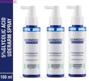 DermDoc Pack of 3 – Glycolic Spray for Clear Armpits