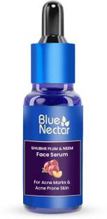 Blue Nectar Plum Pore Minimizing Face Serum | Oil-Free Anti Acne for Oily Skin