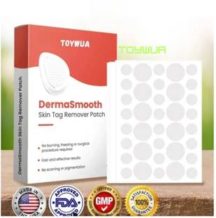 Toywua Dermasmooth skin tag remover patch strips Targeted Treatment for Skin Tags & Moles"