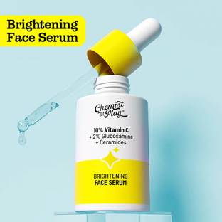 Chemist at Play 10% Vitamin C Serum - Face Serum for Women & Men - Brightens & Gives Glow