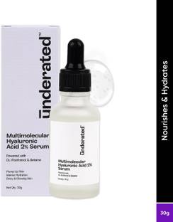 UNDERATED Multimolecular Hyaluronic 2% Acid Face Serum